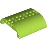 LEGO® los onderdeel Dakpan Gebogen in kleur Limoen 54095