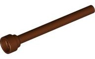 LEGO® los onderdeel Antenne in kleur Roodachtig Bruin 3957b