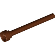Plaatje in Gallery viewer laden, LEGO® los onderdeel Antenne in kleur Roodachtig Bruin 3957b