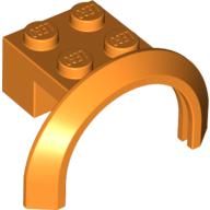 LEGO® los onderdeel Spatbord in kleur Oranje 50745