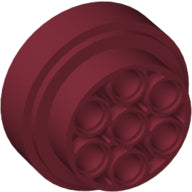 Plaatje in Gallery viewer laden, LEGO® los onderdeel Wiel in kleur Donkerrood 60208