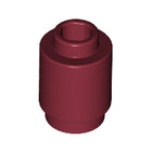 LEGO® los onderdeel Steen Rond in kleur Donkerrood 3062