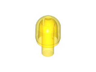 LEGO® los onderdeel Staaf in kleur Doorzichtig Geel 58176