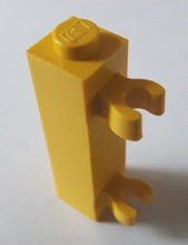 Plaatje in Gallery viewer laden, LEGO® los onderdeel Steen Aangepast in kleur Geel 60583a
