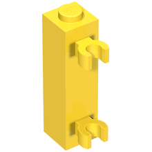 Plaatje in Gallery viewer laden, LEGO® los onderdeel Steen Aangepast in kleur Geel 60583a