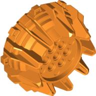 Plaatje in Gallery viewer laden, LEGO® los onderdeel Wiel in kleur Oranje 64712