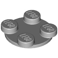 LEGO® los onderdeel Draaischijf Licht Blauwachtig Grijs 3679