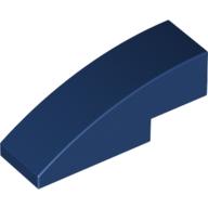 LEGO® los onderdeel Dakpan Gebogen Donkerblauw 50950