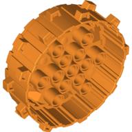 LEGO® los onderdeel Wiel in kleur Oranje 64711