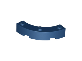 LEGO® los onderdeel Steen Rond in kleur Donkerblauw 48092