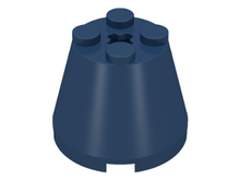 Plaatje in Gallery viewer laden, LEGO® los onderdeel Kegel in kleur Donkerblauw 6233