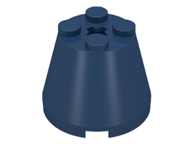 LEGO® los onderdeel Kegel in kleur Donkerblauw 6233