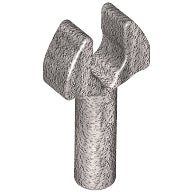 LEGO® los onderdeel Staaf in kleur Metallisch Zilver 48729