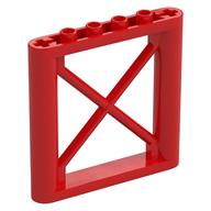 Plaatje in Gallery viewer laden, LEGO® los onderdeel Steunpilaar in kleur Rood 64448