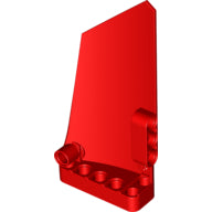LEGO® los onderdeel Technisch Paneel in kleur Rood 64682