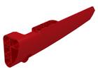 LEGO® los onderdeel Technisch Paneel in kleur Rood 64393