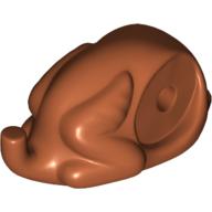 LEGO® los onderdeel Eten & Drinken Donker Oranje 33048