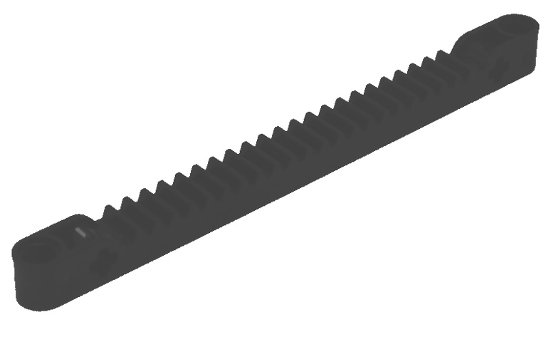 LEGO® los onderdeel Technische Tandwiel in kleur Zwart 64781