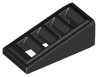 Plaatje in Gallery viewer laden, LEGO® los onderdeel Dakpan Algemeen in kleur Zwart 61409