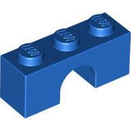 Plaatje in Gallery viewer laden, LEGO® los onderdeel Steen Boog in kleur Blauw 4490