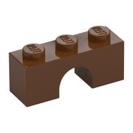 LEGO® los onderdeel Steen Boog Roodachtig Bruin 4490