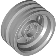 Plaatje in Gallery viewer laden, LEGO® los onderdeel Wiel Licht Blauwachtig Grijs 56904