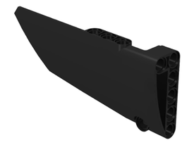 LEGO® los onderdeel Technisch Paneel in kleur Zwart 64392