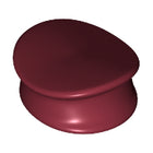 LEGO® los onderdeel Hoofddeksels in kleur Donkerrood 3624