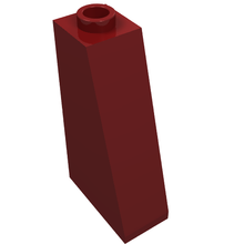 Plaatje in Gallery viewer laden, LEGO® los onderdeel Dakpan Algemeen Donkerrood 4460a