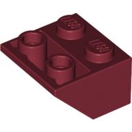 LEGO® los onderdeel Dakpan Omgekeerd Donkerrood 3660