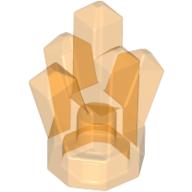 LEGO® los onderdeel Rots in kleur Doorzichtig Oranje 52