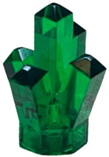 Plaatje in Gallery viewer laden, LEGO® los onderdeel Rots in kleur Doorzichtig Groen 52