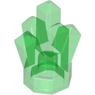 Plaatje in Gallery viewer laden, LEGO® los onderdeel Rots in kleur Doorzichtig Groen 52