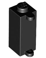 LEGO® los onderdeel Steen Aangepast in kleur Zwart 3581