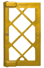 LEGO® los onderdeel Venster, Ruit en Luik Parel Goud 60607