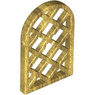 LEGO® los onderdeel Venster, Ruit en Luik Parel Goud 30046