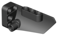 Plaatje in Gallery viewer laden, LEGO® los onderdeel Technisch Paneel in kleur Zwart 64683