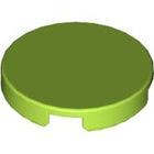 LEGO® los onderdeel Tegel Rond in kleur Limoen 4150