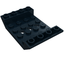 Plaatje in Gallery viewer laden, LEGO® los onderdeel Dakpan Omgekeerd in kleur Zwart 60219