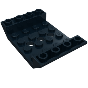 LEGO® los onderdeel Dakpan Omgekeerd in kleur Zwart 60219