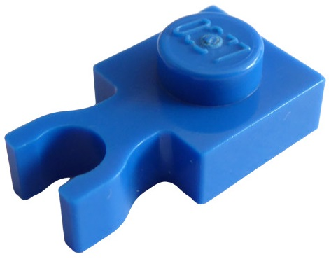 LEGO® los onderdeel Plaat Aangepast in kleur Blauw 4085b