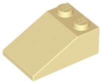 LEGO® los onderdeel Dakpan Algemeen in kleur Geelbruin 3298