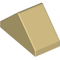 LEGO® los onderdeel Dakpan Algemeen in kleur Geelbruin 3044b