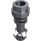 LEGO® los onderdeel Wapen in kleur Metallisch Zilver 64567