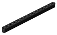 LEGO® los onderdeel Technische Hefbalk in kleur Zwart 32278