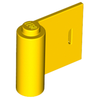 LEGO® los onderdeel Deur in kleur Geel 3188