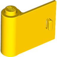 Plaatje in Gallery viewer laden, LEGO® los onderdeel Deur in kleur Geel 3189