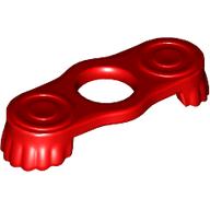 LEGO® los onderdeel Lijf Accessoire in kleur Rood 2526