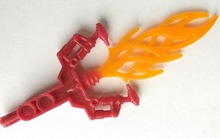 Plaatje in Gallery viewer laden, LEGO® los onderdeel Bionicle in kleur Donkerrood 50934pb01