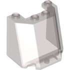 LEGO® los onderdeel Voorruit Doorzichtig Zwart 84954